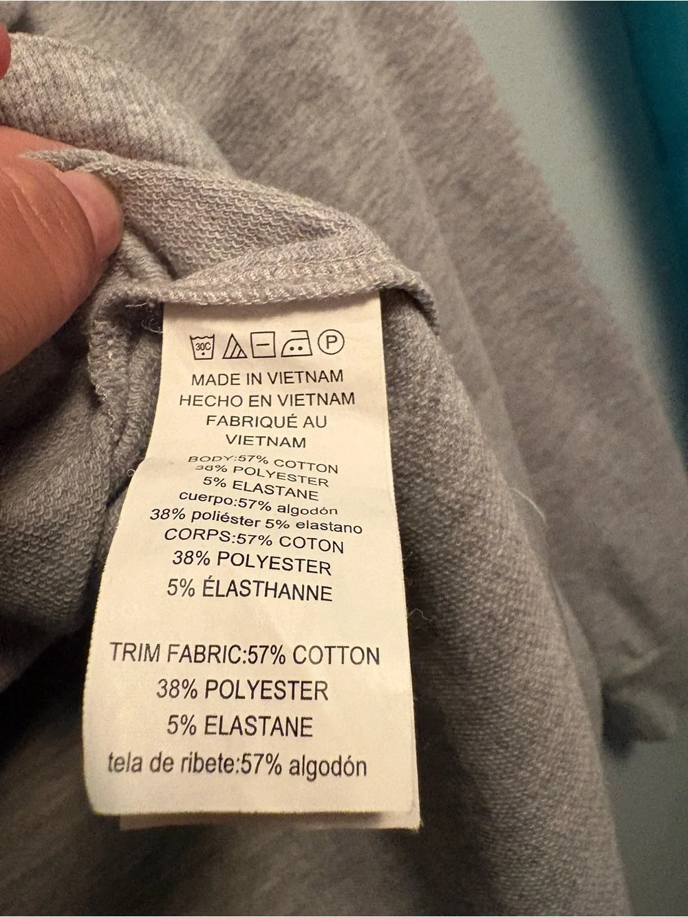 Michael Kors Heather Gray Crewneck Sweatshirt with Studded MK